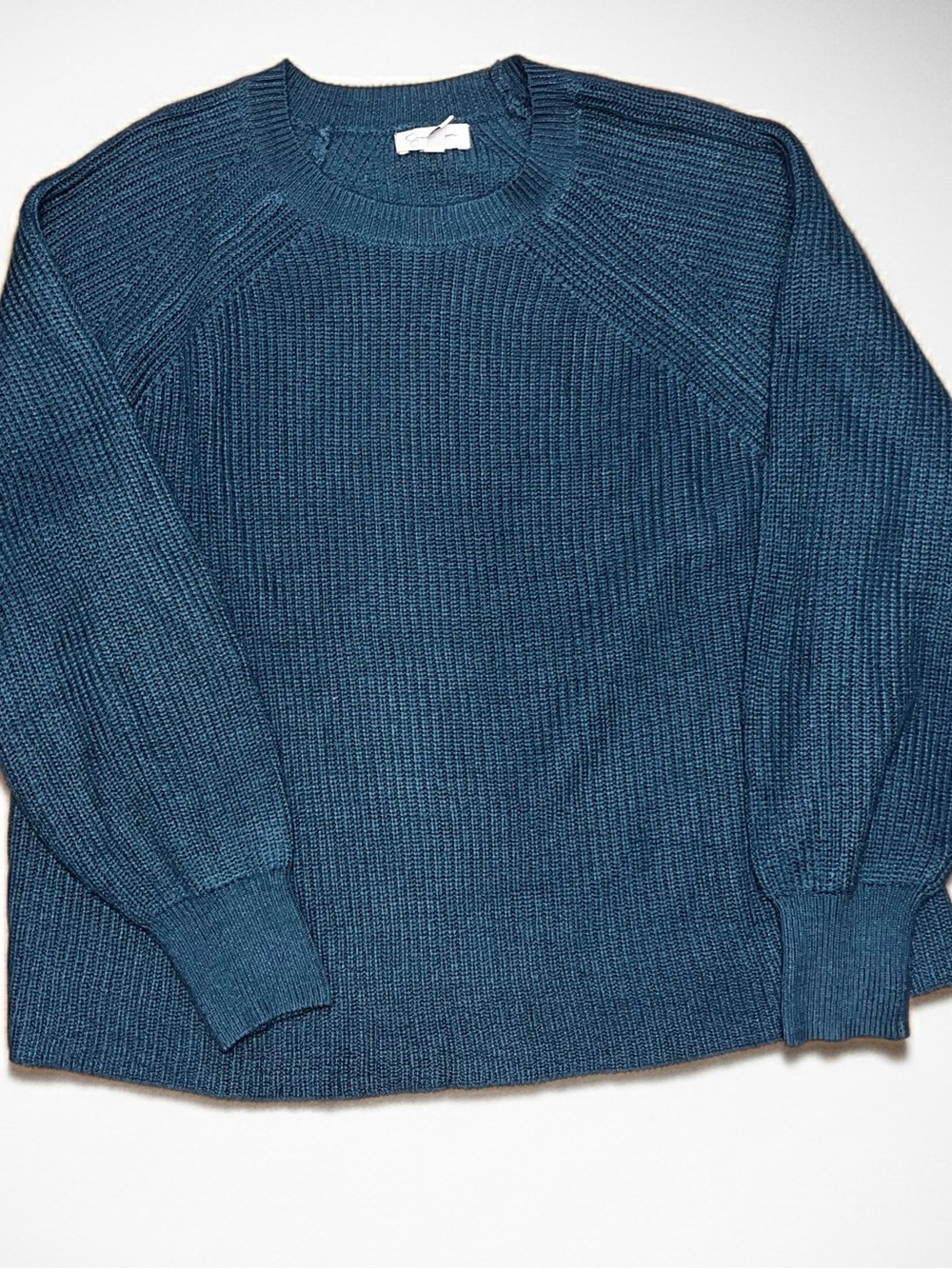 Jessica Simpson Teal Crewneck Sweater